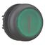 Illuminated pushbutton actuator, RMQ-Titan, Flush, momentary, green, inscribed, Bezel: black thumbnail 8