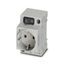 Socket outlet for distribution board Phoenix Contact EO-CF/UT/LED/S 250V 16A AC thumbnail 1