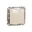 Sedna Design & Elements, 2-way switch 16AX, beige thumbnail 4