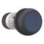 Illuminated pushbutton actuator, Flat, maintained, 1 N/O, Screw connection, LED Blue, Blue, Blank, 230 V AC, Bezel: black thumbnail 7