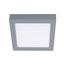 Know LED Flush Light 18W 4000K Square Grey thumbnail 2