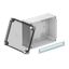 T 250 OE HD TR Junction box, closed with high transparent cover 240x190x115 thumbnail 1