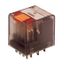 Plug-in Relay 14 pin 4 C/O 12VAC 6A, series PT thumbnail 1