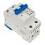 Miniature Circuit Breaker (MCB) AMPARO 10kA, B 25A, 2-pole thumbnail 4