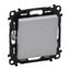 Intermediate switch Valena Life - 10 AX - 250 V~ - with cover plate - aluminium thumbnail 1