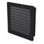 Exhaust filter (cabinet), IP55, black, EMC version: EN 61000-3-2,-3, E thumbnail 1