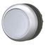 Illuminated pushbutton actuator, RMQ-Titan, Flush, momentary, White, Blank, Bezel: titanium thumbnail 2