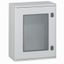 Cabinet Marina - polyester with glass door - IP 66 - IK 10 - 610x400x257 mm thumbnail 1