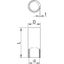 SVM20W DN Conduit threaded coupler with thread M20x1,5 thumbnail 2