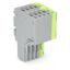 2-conductor female connector Push-in CAGE CLAMP® 1.5 mm² gray, green-y thumbnail 1
