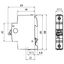 Miniature circuit breaker B char. 25 kA, 6 A, 1P for ABB type S201P-B6 thumbnail 2