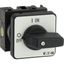 On-Off switch, T0, 20 A, flush mounting, 1 contact unit(s), 2 pole, with black thumb grip and front plate thumbnail 16