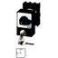 ON-OFF switches, P1, 32 A, flush mounting, 3 pole, with black thumb grip and front plate, Cylinder lock SVA thumbnail 1