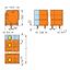 PCB terminal block 2.5 mm² Pin spacing 7.62 mm orange thumbnail 4