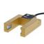 Photoelectric sensor, slot, 30 mm, DC, 3-wire, PNP, 2 m cable thumbnail 2