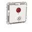 Exxact call push-button with signal outlet white thumbnail 2