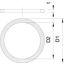 107 F PG13.5 PE Connection thread sealing ring  PG13,5 thumbnail 2