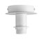 FENDA E27 ceiling light, white, without shade thumbnail 1