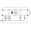 Modular arrester for 2 single cores BLITZDUCTORconnect w. fault indica thumbnail 3