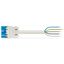 pre-assembled connecting cable B2ca Plug/open-ended, blue thumbnail 1