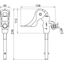 Phase screw clamp  D 4-30mm T pin shaft PK1 16-70mm² w. spring-loaded  thumbnail 2