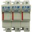 Fuse-holder, low voltage, 50 A, AC 690 V, 14 x 51 mm, 3P, IEC thumbnail 2