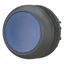 Illuminated pushbutton actuator, RMQ-Titan, Flush, maintained, Blue, Blank, Bezel: black thumbnail 8