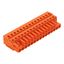 1-conductor female connector CAGE CLAMP® 2.5 mm² orange thumbnail 1