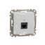 DATA Outlet CAT 6A UTP, Sedna Design & Elements, RJ45, Aluminium thumbnail 4