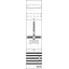 DF17AD Meter panel, Field width: 1, Rows: 0, 1050 mm x 250 mm x 160 mm, IP2XC thumbnail 17