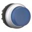 Illuminated pushbutton actuator, RMQ-Titan, Extended, momentary, Blue, Blank, Bezel: titanium thumbnail 6