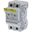 Fuse-holder, LV, 32 A, DC 1000 V, 10 x 38 mm, gPV, 2P, UL, IEC, indicating, DIN rail mount thumbnail 22