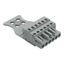 1-conductor female connector CAGE CLAMP® 2.5 mm² gray thumbnail 1