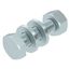 SKS 6x20 F Hexagonal screw with nut and washers M6x20 thumbnail 1