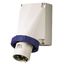 Wall mounted inlet, 125A5p9h230V, IP67 thumbnail 1