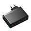 Wall Charger GaN5 Pro 140W USB + 2xUSB-C QC4+ PD3.1 with USB-C 1m Cable, Black thumbnail 2