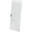 Metal door, full width, for S-RACK 42U, W=800 RAL7035 thumbnail 1