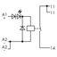 Relay module Nominal input voltage: 24 VDC 1 make contact gray thumbnail 5