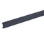 Extra cover for snap-on trunking Black Edition - 45 mm width - 2 m length thumbnail 2