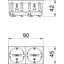 STD-D0 SWGR2 Socket 0°, double protective contact 250V, 10/16A thumbnail 2