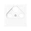 Centre plate for TV-FM-SAT socket A561BFPLSATWW thumbnail 5