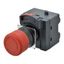 Emergency stop switch, Push-In, non-illuminated, 30 mm dia, push-lock/ thumbnail 3