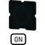 Button plate for push-button, Inscription: ON, 25 x 25 thumbnail 3