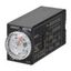 Timer, plug-in, 14-pin, multifunction, 0.1s-10m, 4PDT, 3 A, 100-120 VA thumbnail 1