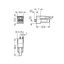 Socket for PCBs straight 2-pole light green thumbnail 4