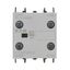 Auxiliary contact module, 2 pole, Ith= 16 A, 1 N/O, 1 NC, Front fixing, Screw terminals, DILA, DILM7 - DILM38, XHIR thumbnail 5
