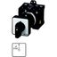 On switches, T3, 32 A, rear mounting, 1 contact unit(s), Contacts: 4, 45 °, momentary, With 0 (Off) position, With spring-return to 0, STOP>0, Design thumbnail 2