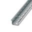 NS 35/15 ZN PERF 2000MM-VPE 10 - DIN rail perforated thumbnail 2