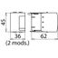 Spark-gap-based protection module for DEHNbloc H M thumbnail 2