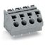 PCB terminal block 6 mm² Pin spacing 10 mm light gray thumbnail 2
